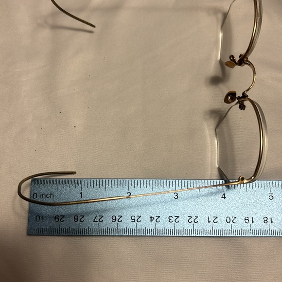 Vintage Numont Ful-Vue 12K GF Hexagon Shaped Eyeglasses Spectacles - Picture 6 of 16